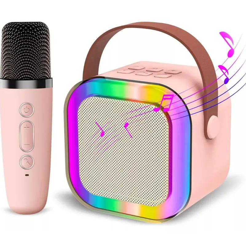 MINI PARLANTE CON MICROFONO USB RGB