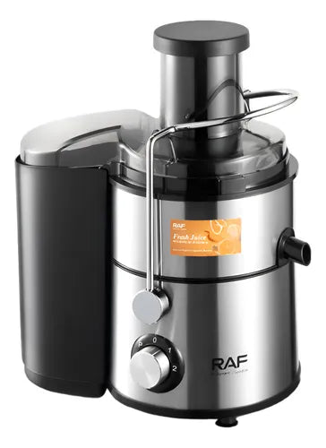 EXTRACTOR EXPRIMIDOR DE JUGO ELÉCTRICO FRUTAS COLOR ROJO